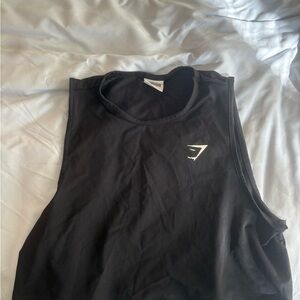 Gymshark Black Muscle Tee for Women